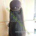 Top Quality One Donor Raw Virgin Human Hair Jewish Kosher Wig - All Hair Same Length, Ponytail Available
